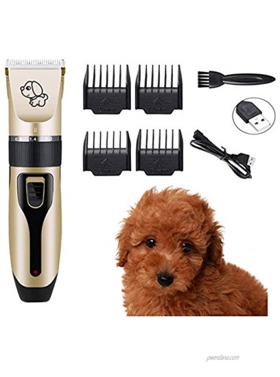 Mikayoo Pet Charging Electric Clippers,Pet Electric Shaver Cat and Dog Electric Hair Clipper,Dog Professional Beauty Trim Set Can Be Charged Electric Clipper Set Only