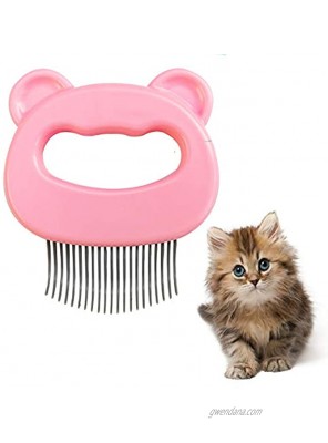 BEAULOOK Cat Comb，Pet Gentle Grooming Hair Remover and Massage Comb- Magic Shell Dematting Hair Comb for Cats,Rabits,Dogs