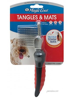 Four Paws Magic Coat Tangles & Mats Dog Grooming Mat Removing Comb