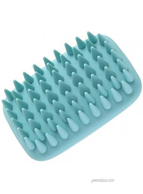 MINISO Dog Grooming Brush Silicone Pet Bath Comb Brush Soothe Massager Rubber Comb Suitable for Pet Cats and Dogs Washing