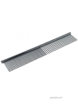 Snuggly Paws Metal Dog Grooming Comb 7 1 2" Stainless Steel Cats and Other Pets