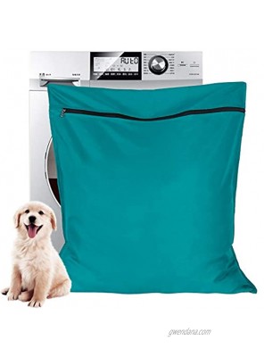 Auxsoul 1 Pack Pet Laundry Bag Stops Pet Hair Blocking The Washing Machine Big Size Wash Bag Ideal for Dog Cat Horse Hair Remover Safely6070cm