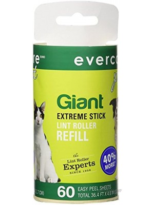 Evercare Giant PET Hair Roller REFILL 6 Pack