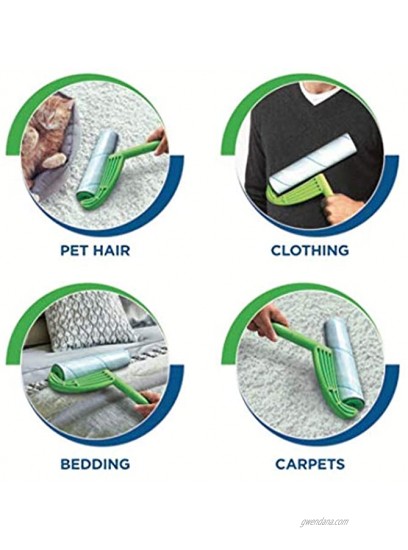 Leo Cleaning Roller Refill 6 Packs 300 sheets for Pet's Hair Removal & Household Cleaning Great for Dog and Cat Hair Suitable for Most Large Rollers mega Rollers 10in Wide Rollers in The Market