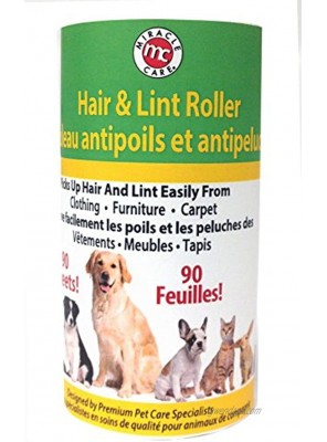 Miracle Coat Hair & Lint Roller Replacement Sheets