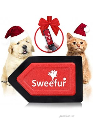 Sweefur Pet Hair Remover Brush for Dogs and Cats Pet Hair Detailer Dog Hair for Car Seats Carpets Couches and Furniture- Professional Mini Pet for Hair Removal Pet Fur Self Cleaning Detailing Brush