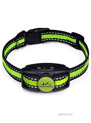 Bark Collar for Dogs– Humane Rechargeable Bark Control Device No Shock Training Collar Smart Chip IP67 Waterproof Dog Bark Control Collar for Small Medium and Large Dogs