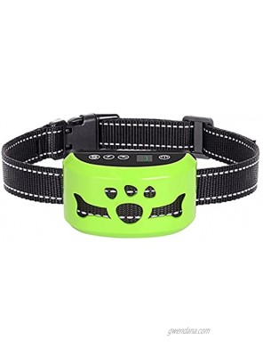 Dog No Bark Collar with Smart Detection Vibration and Harmless Shock- Rechargeable Anti Barking Device for Small Medium and Large Dog