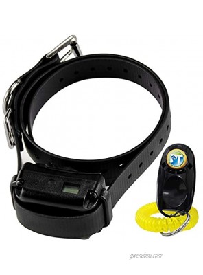 Educator BP-504 Bark-Less Pro Anti Bark Collar for Dogs Small Medium Large Breed Over 10lb Rechargeable Waterproof Adjustable Stimulation Intensity Automatic Mode Tone Assembled in The USA