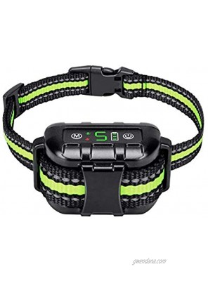 Flittor Bark Collar No Bark Collar Rechargeable with Beep Anti bark Collar with Adjustable Sensitivity and Intensity Beep Vibration No Harm Shock for Small Medium Large Dogs