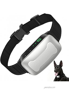 ModoPet 2021 Upgraded Bark Collar Dog Bark Collar Rechargeable Shock Collar for Small Medium Large Dogs LED Barking Collar with Beep Vibration Shock Modes