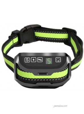 TIFTAF Bark Collar Harmless and Humane Anti Barking Control Device Train Your Pet. Safe for Large Medium and Small Dog Rechargeable Rainproof Lightweight