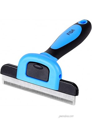 Fida Pet Grooming Brush Professional Deshedding Tool for Small to Large Dogs or Cats Effectively Reduce Shedding Up to 95% for Short Pet Hair