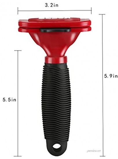 Kosse Professional Pet Deshedding Tool with Fur Ejector Grooming Brush Effectively Reduces Shedding by up to 90% Grooming Comb for Cats and Dogs