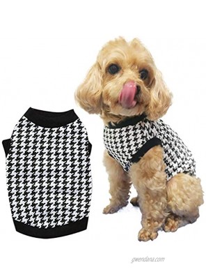 COUTUDI Dog Hoodie for Dogs Soft Dog Sweater Dog Shirt with Leash Hole and Pocket Pet Hoodie Dog Clothes