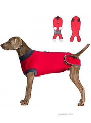 ETIAL Dog Recovery Suit Body Suit After Surgery Dog Onesie Cone Alternatives Spay Neuter Suit Surgical Recovery Suit for Female Male Dogs