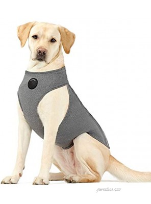 Neoally Dog Anxiety Jacket Calming Vest with Most Torso Coverage Including Chest for Best Calming Effect 3-Level Adjustable Compression to Reduce Stress in Dogs and Cats