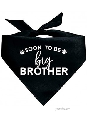Soon to Be Big Brother Printed Dog Bandana Assorted Colors