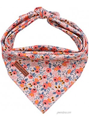 Unique Style Paws Dog Bandanas 1PC Washable Cotton Triangle Dog Scarfs for Small Medium Large Dogs and Cats