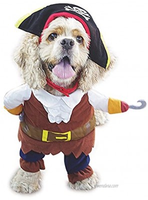 NACOCO Pet Dog Costume Pirates of The Caribbean Style Medium