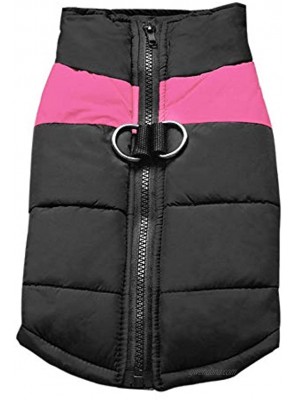 Didog Cold Weather Dog Warm Vest Jacket Coat,Pet Winter Clothes for Small Medium Large Dogs,8