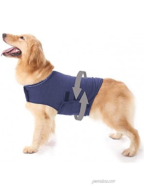 Dog Anxiety Jacket Dog Anxiety Calming Vest Wrap for Thunderstorm Fireworks Vet Visit Travel and Separation Suitable for Small Medium Large Dogs