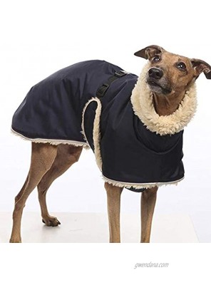 Esobo S-3XL Winter Dog Keep Warm Clothes Waterproof Fur Pet Sled Outdoor Clothing Coats Jumpsuit for Medium Large Dogs