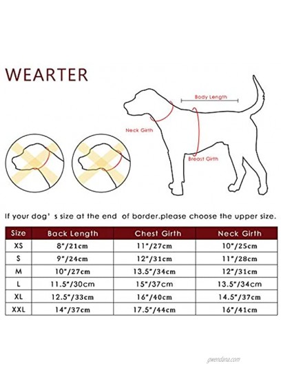 WEARTER Pet Dog Hoodies Clothes Outfits Red Striped Stylish Denim Jumpsuits Dog Jean Jacket Puppy Dog Coat for Small Medium Dogs Cats