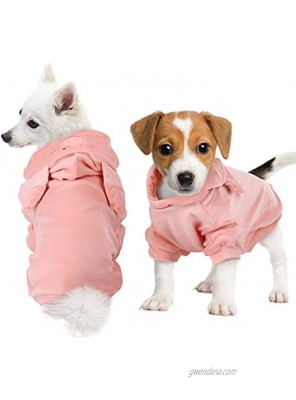ZARYIEEO Dog Sweater Cute Dog Pig Pattern Vest Small Dog Cat Hoodie Jacket Novel Design Dog Coat for Winter Autumn French Bulldog Warm Apparel