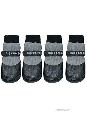 Unbrands GKYZBB Black Non Slip Dog Socks with Adjustable Straps Dog paw Protectors for Hardwood Floors Dog Sock for Small Dogs