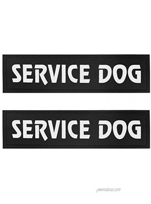 Dog Vest Patches Service Dog in Training Emotional Support Thrapy Dog DO NOT PET PU Patches Velcro 2 Free Removable Dog Tags for Dog Harness Collar & Leash