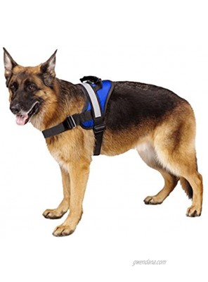 EXPAWLORER Big Dog Harness Soft Reflective No Pull Vest for Medium to Large Dogs¡­