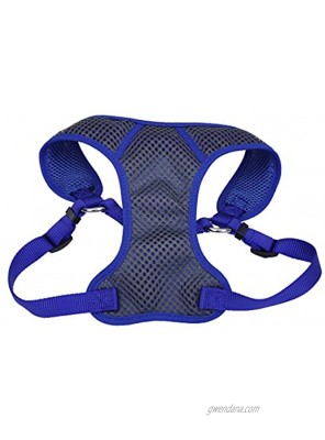 Comfort Soft Sport Wrap Adjustable Dog Harness M 22-28" girth Blue