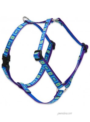 Lupine 1 2" Sea Glass Roman Harness for Small Dogs