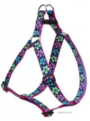 LupinePet Originals 1" Flower Power Step In Dog Harness